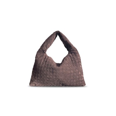 BOTTEGA VENETA HOP MEDIUM SUEDE TOTE BAG 763966 (41*20*8cm)
